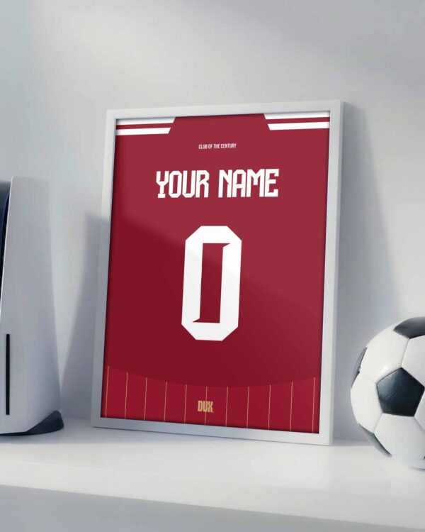Al Ahly SC 25/26 Customizable Kit - Framed Football Poster