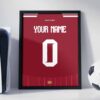 Al Ahly SC 25/26 Customizable Kit - Framed Football Poster