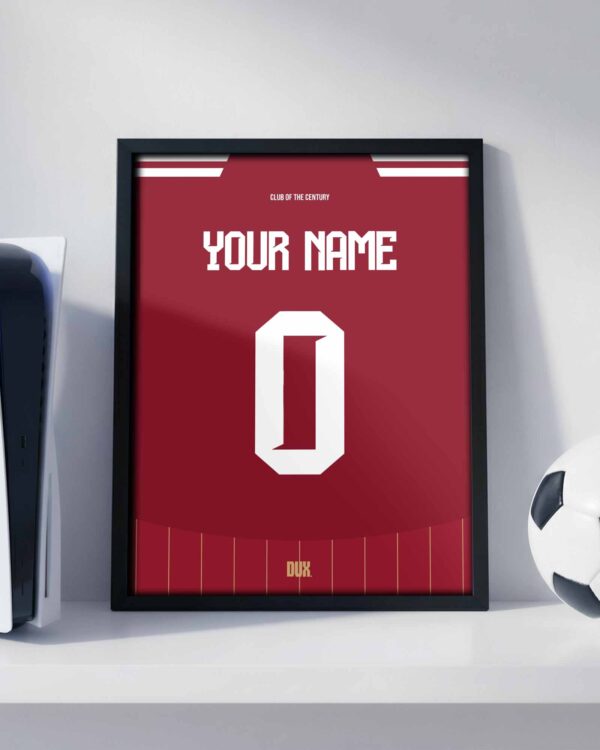Al Ahly SC 25/26 Customizable Kit - Framed Football Poster
