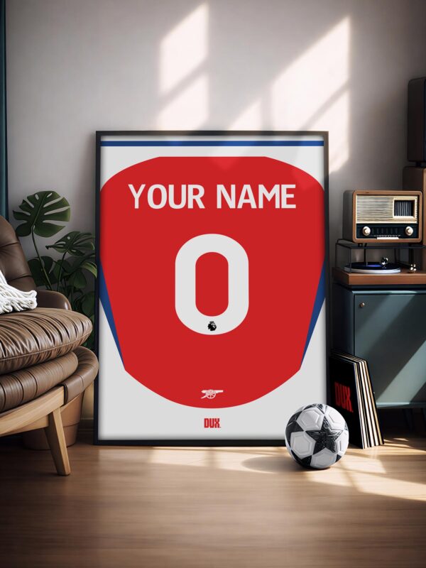 Arsenal 24/25 Customizable - Framed Football Poster
