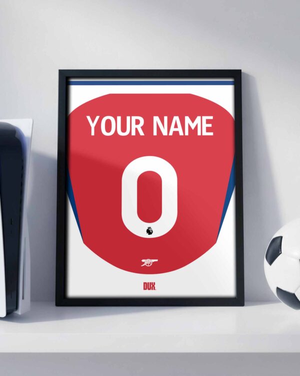 Arsenal 24/25 Customizable - Framed Football Poster