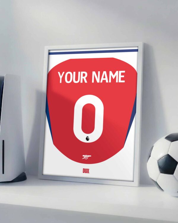 Arsenal 24/25 Customizable - Framed Football Poster