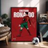 Cristiano Ronaldo - Framed Football Poster