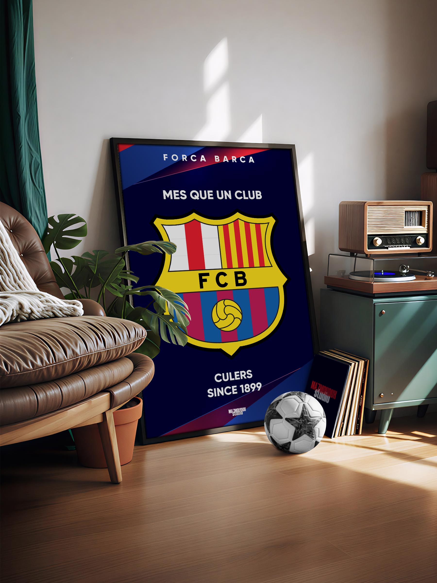 Barcelona Logo Poster & Frame Egypt