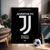 Juventus FC Logo - Framed Football Poster