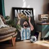 Lionel Messi World Cup Poster & Frame Egypt Main