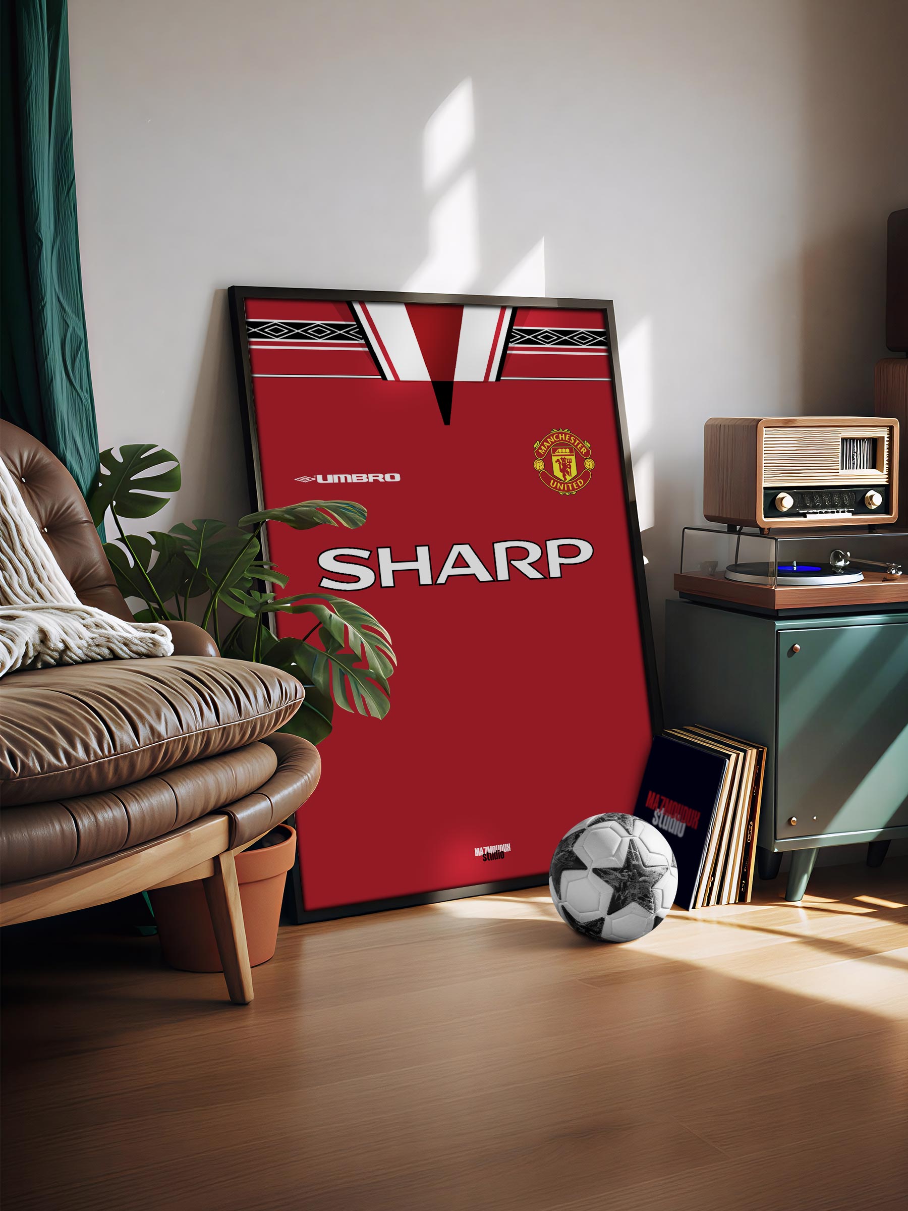 Mnachester United Poster & Frame In Egypt Main