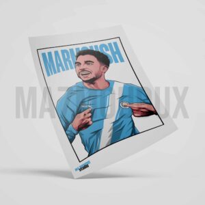 Omar Marmoush Poster & Frame