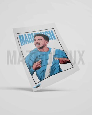 Omar Marmoush Poster & Frame