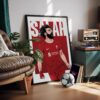 Mohamed Salah Poster & Frame In Egypt Main