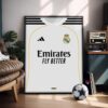 Real Madrid 25/26 Kit - Framed Football Poster