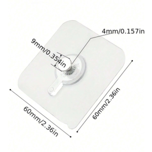 Adhesive Reusable Heavy Duty Wall Hanger for your frame.