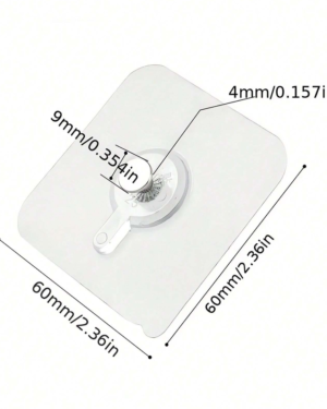 Adhesive Reusable Heavy Duty Wall Hanger for your frame.