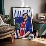 Vitinha – Framed Football Poster