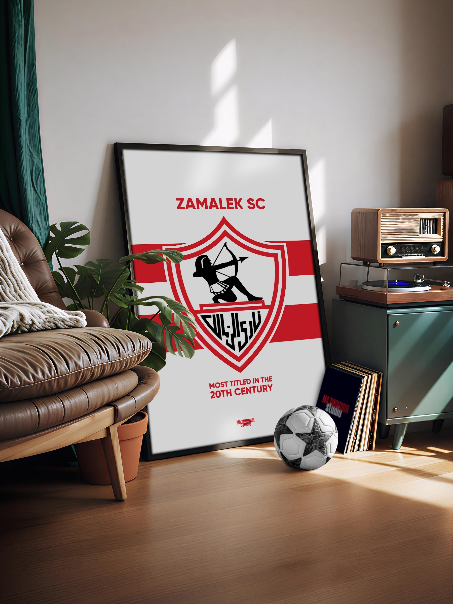 Zamalek SC Poster & Frame In Egypt Main