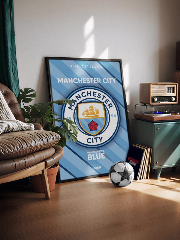 Manchester City Logo Poster & Frame In Egypt Main