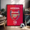Arsenal FC Logo - Framed Football Poster