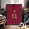 Arsenal Retro Kit - Framed Football Poster