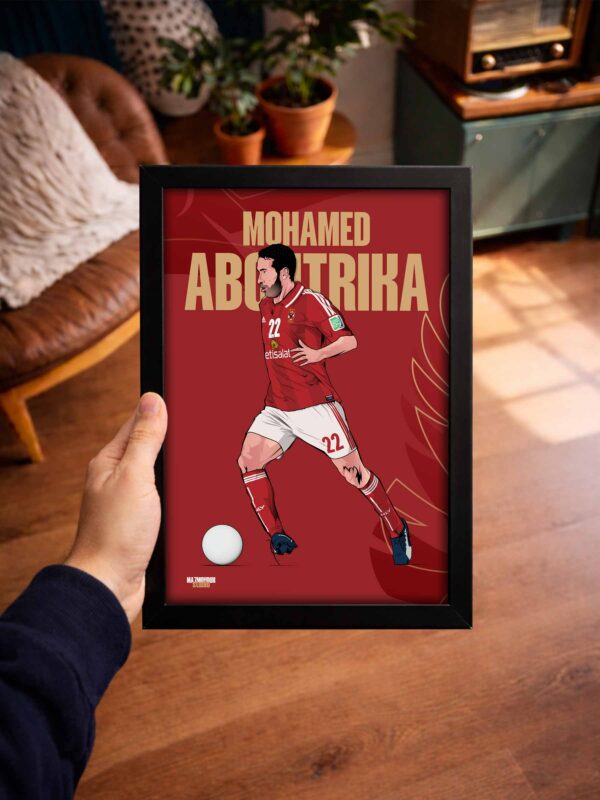 Mohamed Aboutrika - Framed Football Poster