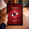 Al Ahly SC Logo - Framed Football Poster