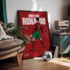 Cristiano Ronaldo - Framed Football Poster