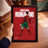 Cristiano Ronaldo - Framed Football Poster
