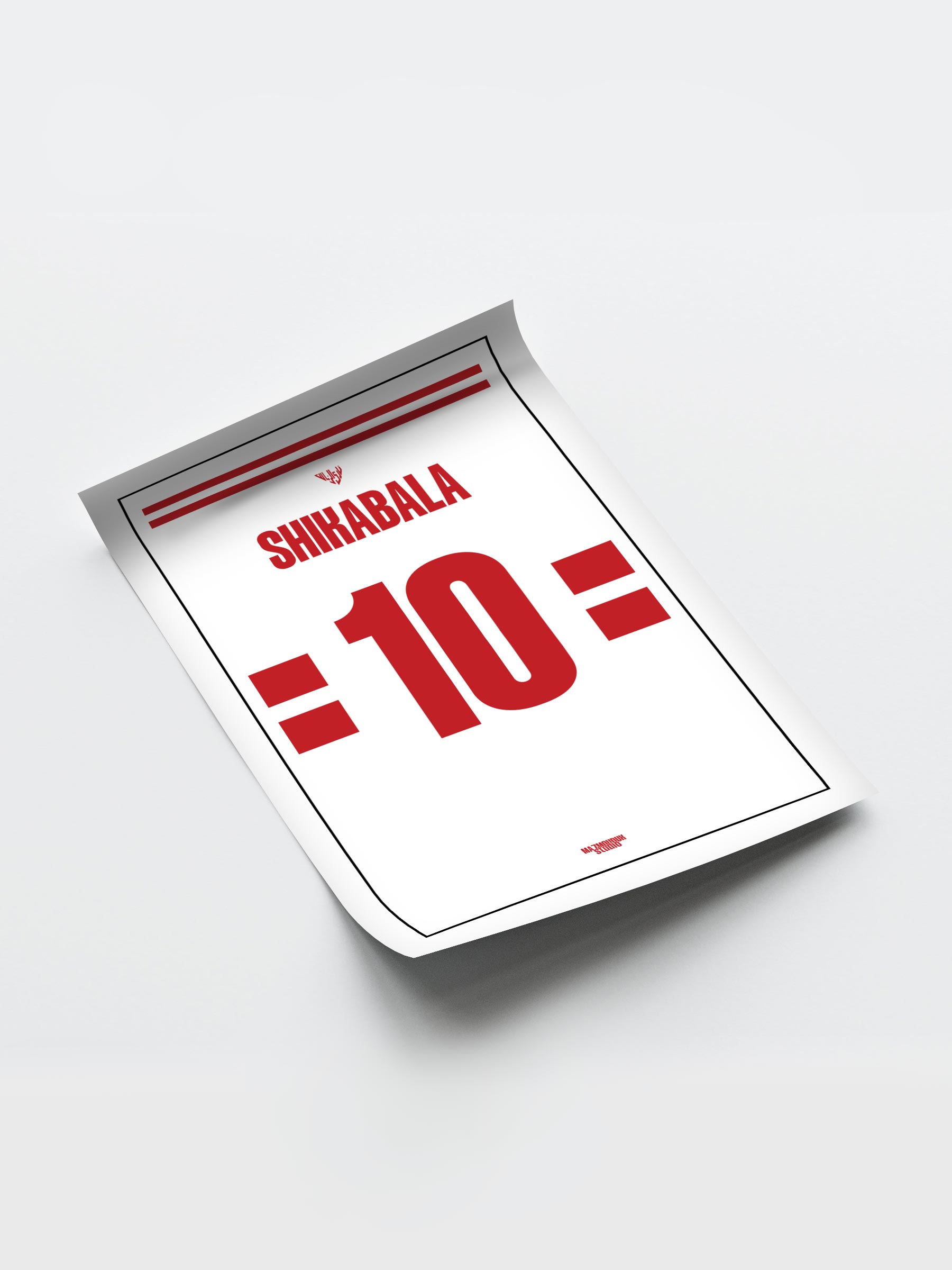 Shikabala Jersey - Framed Football Poster - Image 4