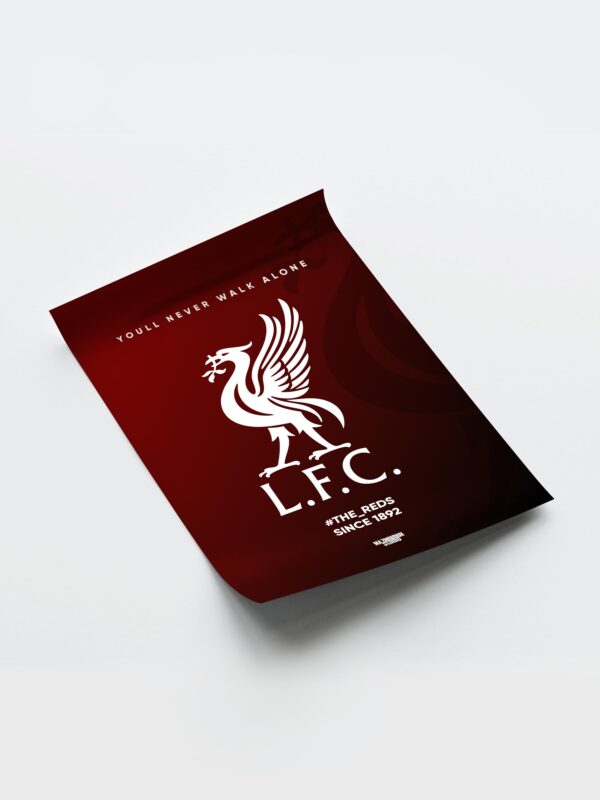 Liverpool FC Logo - Framed Football Poster