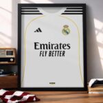 Real Madrid Kit - Framed Football Poster