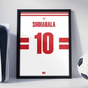 Shikabala Jersey - Framed Football Poster