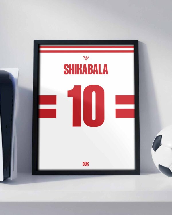 Shikabala Jersey - Framed Football Poster