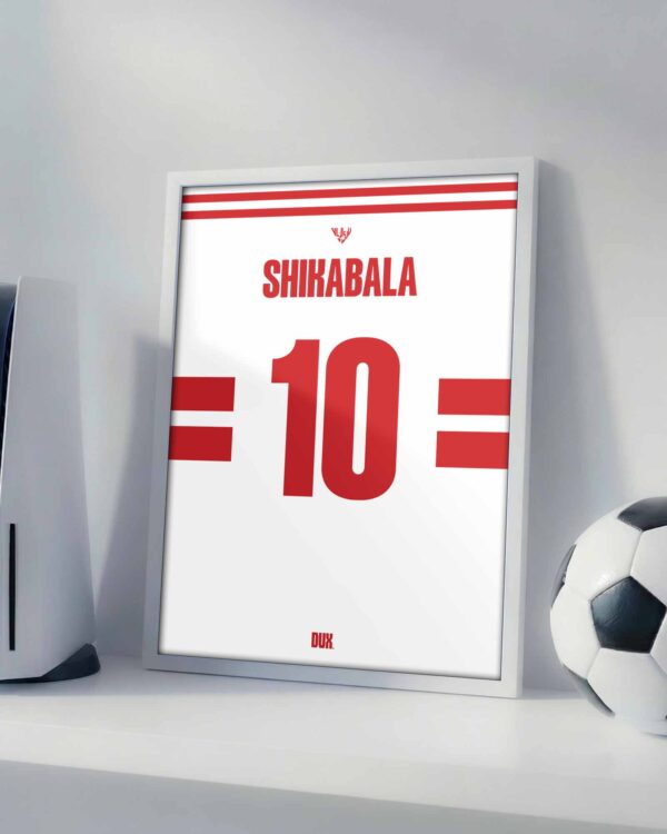 Shikabala Jersey - Framed Football Poster