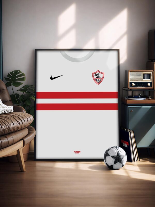 Zamalek SC 25/26 - Framed Football Poster