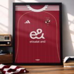 Al-Ahly SC Kit - Framed Football Poster