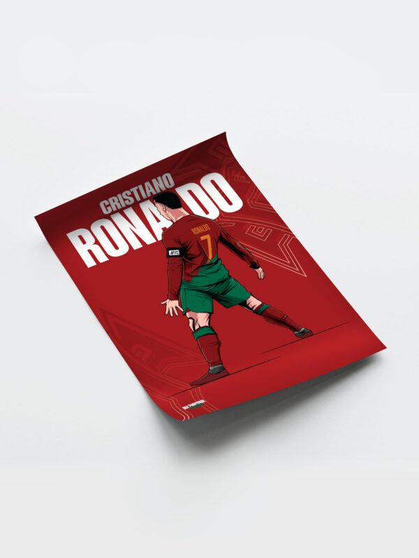 Cristiano Ronaldo - Framed Football Poster