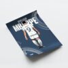 Kylian Mbappe - Framed Football Poster