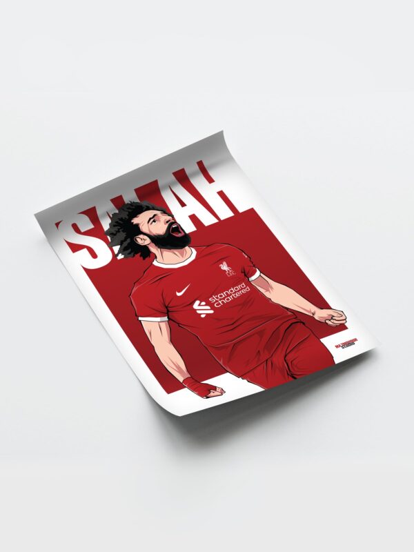 Mohamed Salah – Framed Football Poster