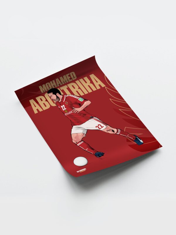 Mohamed Aboutrika - Framed Football Poster