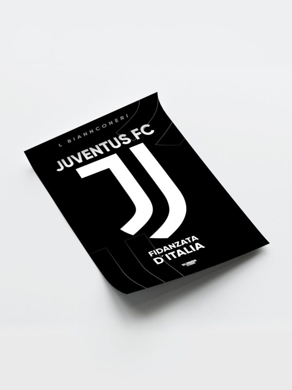 Juventus FC Logo - Framed Football Poster