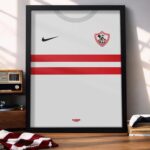Zamalek SC 25/26 - Framed Football Poster