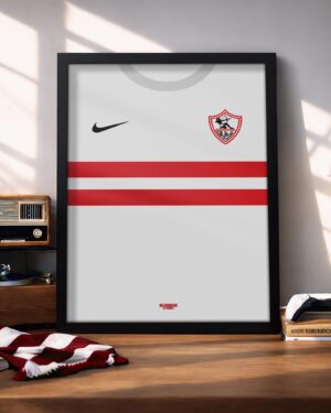 Zamalek SC 25/26 - Framed Football Poster