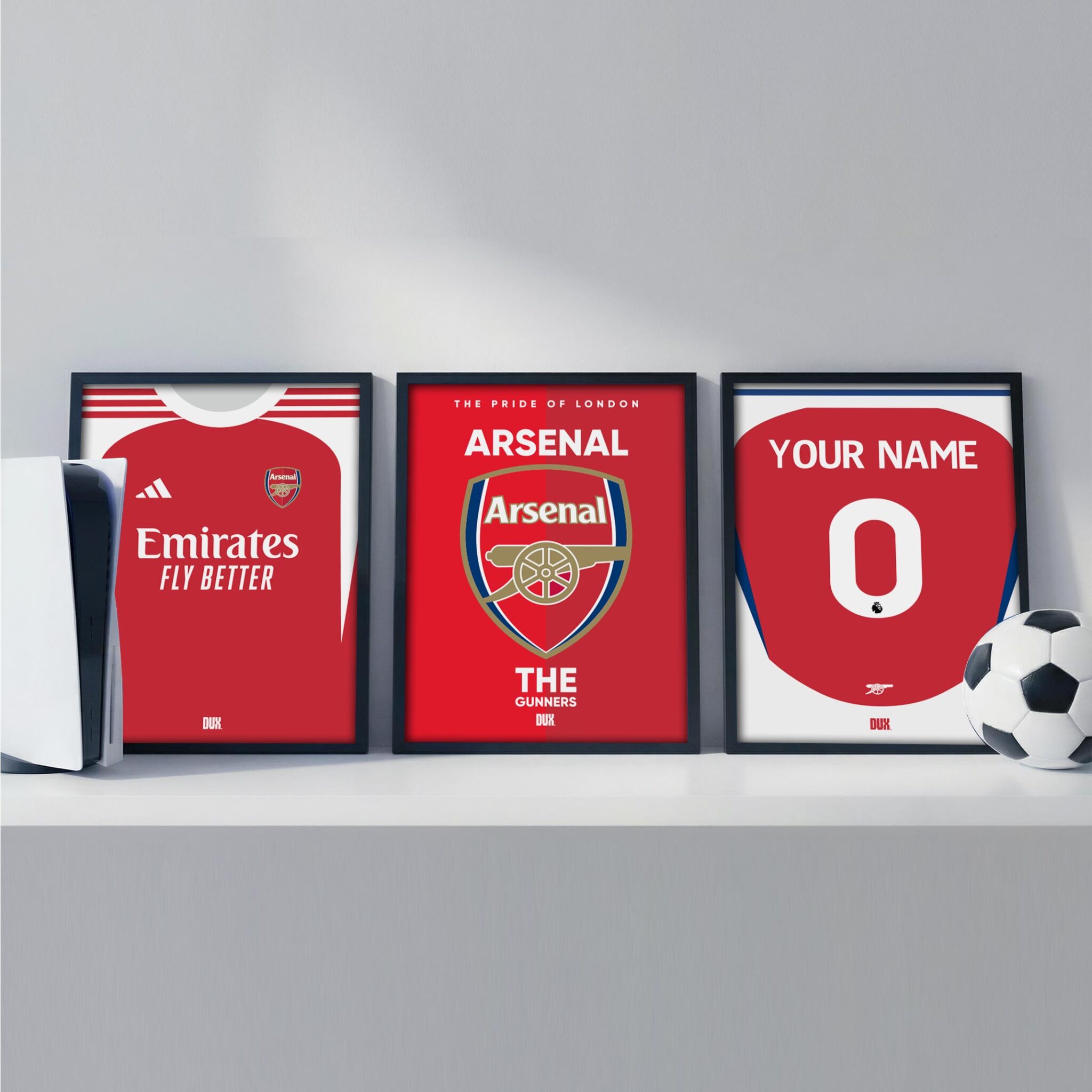 Arsenal 3 Framed Posters | DUX