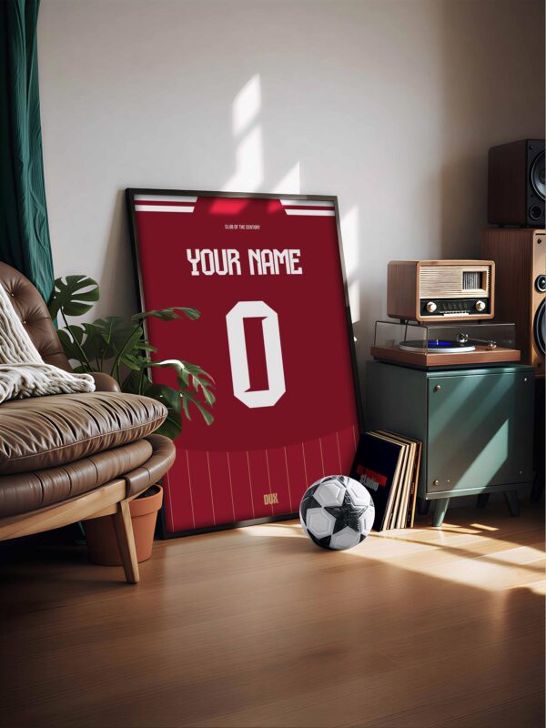 Al Ahly SC 25/26 Customizable Kit - Framed Football Poster