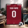 Al Ahly SC 25/26 Customizable Kit - Framed Football Poster