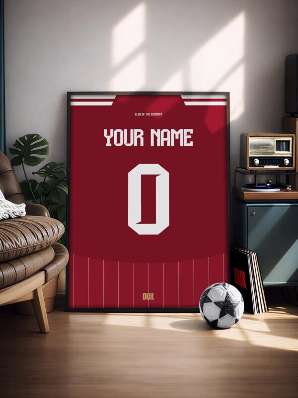 Al Ahly SC 25/26 Customizable Kit - Framed Football Poster
