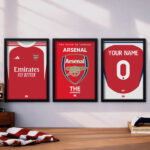 Arsenal Framed Posters Collection X3
