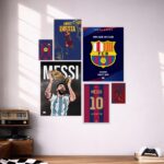 FC Barcelona Collection - Illustrated Football Posters