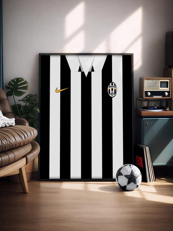 Juventus 06/07 Kit - Framed Football Poster