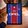 PSG 1998 Kit - Framed Football Poster