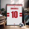 Shikabala Jersey - Framed Football Poster